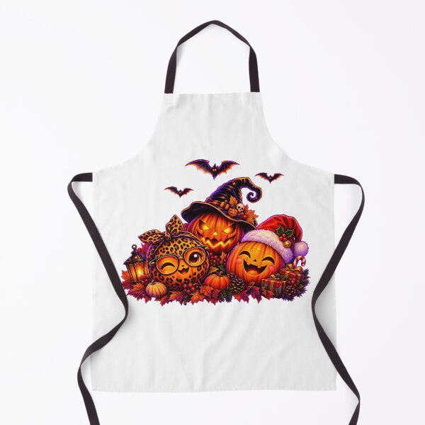 Item preview, Halloween Thanksgiving Xmas Happy Hallothanksmas Pumpkin designed and sold by QuiteOrbit.