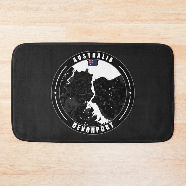 Item preview, Devonport Australia City Map  designed and sold by Thistle-TShop.