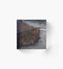 Niagara Rapids Acrylic Block