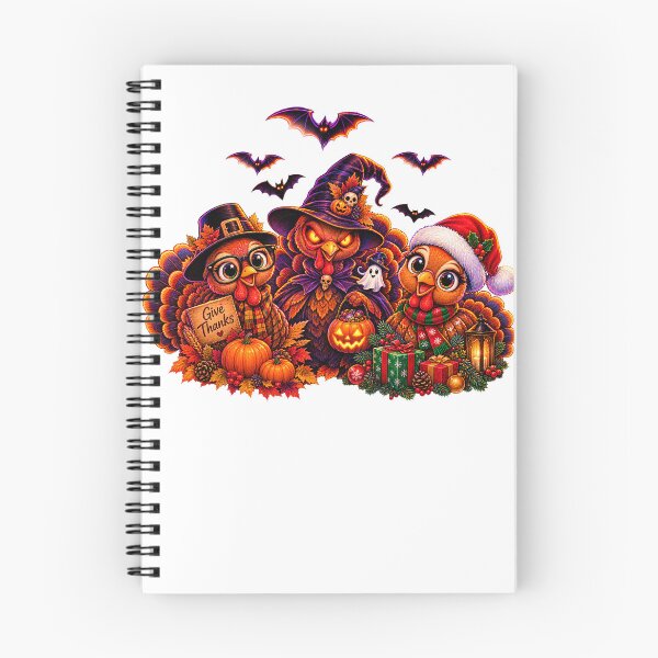 Item preview, Halloween Thanksgiving Christmas Holiday Turkey Spooky designed and sold by QuiteOrbit.