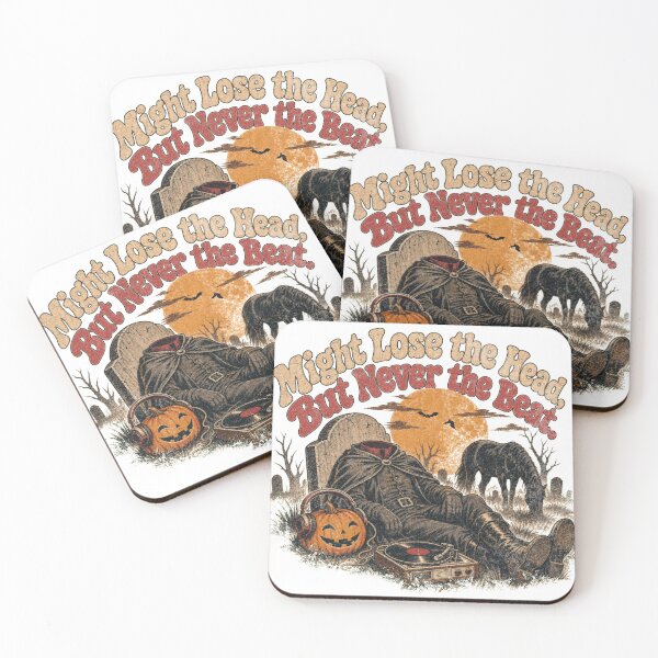 Item preview, Headless & Chill - Halloween Vinyl designed and sold by Nacho Average Designs.