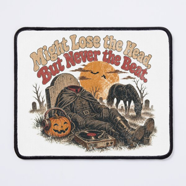 Item preview, Headless & Chill - Halloween Vinyl designed and sold by Nacho Average Designs.