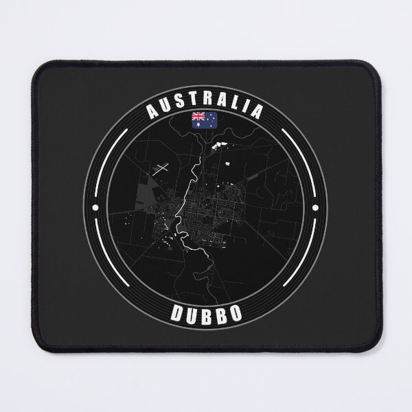 Item preview, Dubbo Australia City Map  designed and sold by Thistle-TShop.