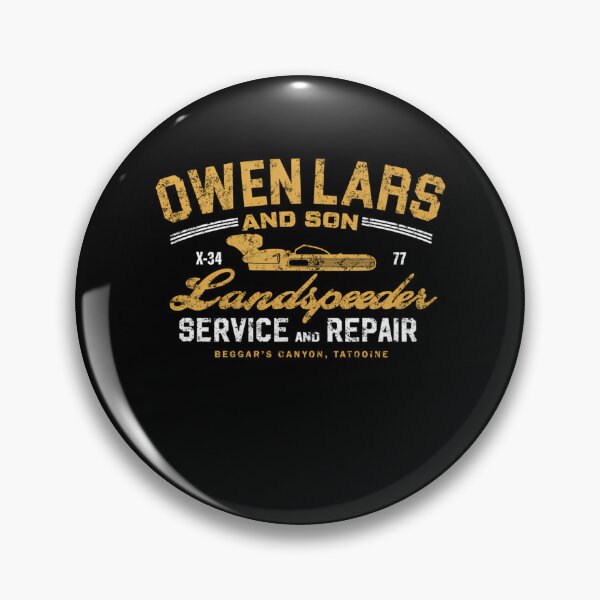 Item preview, Owen Lars and Son Land Speeder Service and Repair Beggars Canyon Tatooine designed and sold by SpiritsGreen-B.