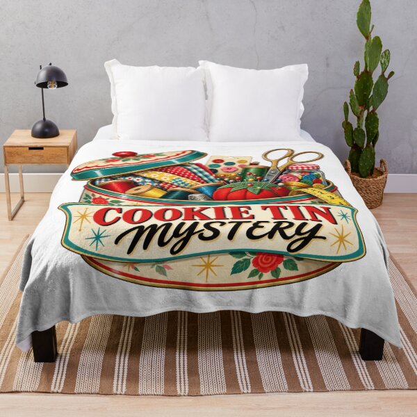 Item preview, Cookie Tin Mystery Mid Century Balkan Household Humor designed and sold by OfficialBalkan.