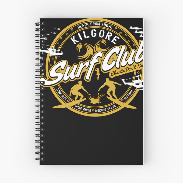 Item preview, Kilgore Surf Club Charlie Dont Surf Death From Above Nung River Mekong Delta Vietnam designed and sold by SpiritsGreen-B.