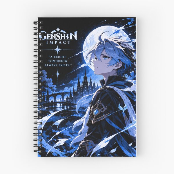Item preview, Genshin Impact Blue Moon Anime Warrior designed and sold by NBT-NOVA.