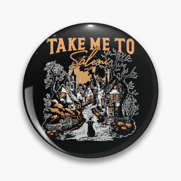 Item preview, Take Me to Salem Massachusetts Retro Halloween  designed and sold by snailienz.