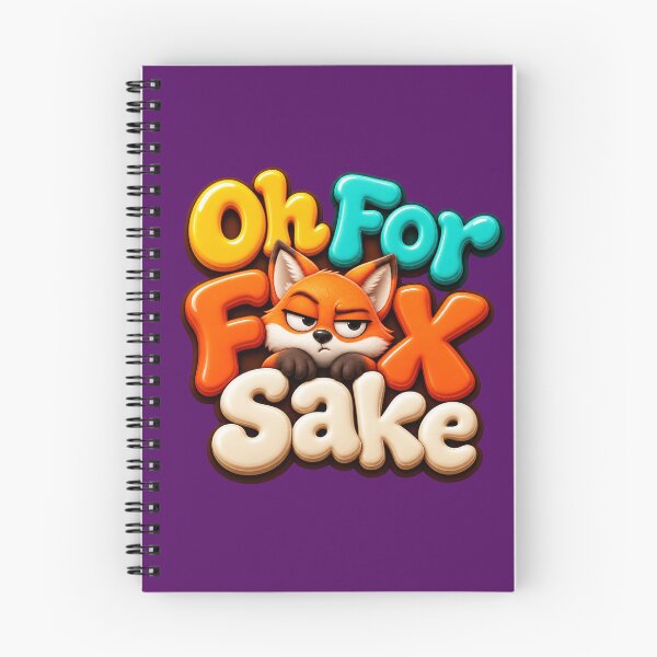 Item preview, Oh For Fox Sake Funny Fox Sarcasm 3D designed and sold by MR4me.