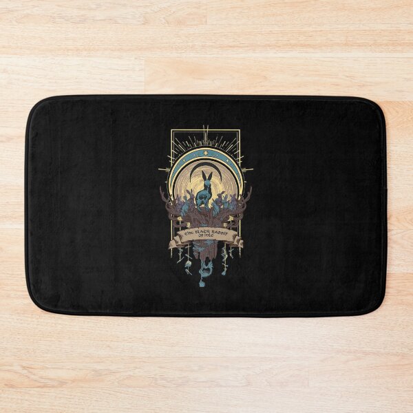 Item preview, Mystical Black Rabbit Occult Arcane  designed and sold by ELENLIVINGSTON.