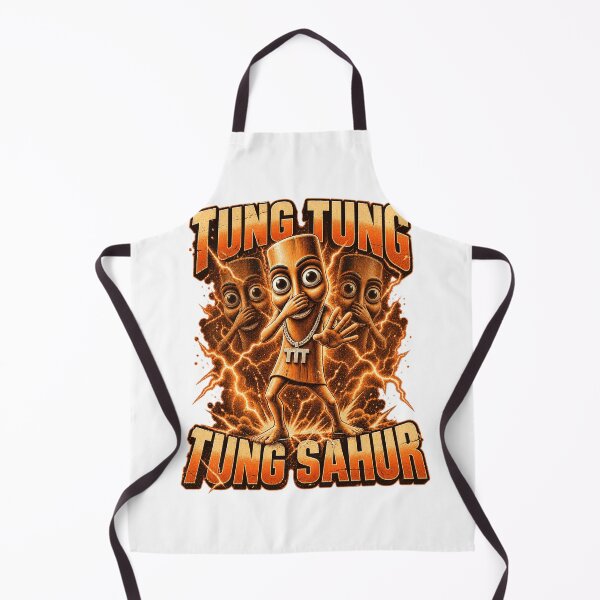 Item preview, Tung Tung Tung Sahur Viral Internet Meme Funny TikTok Design designed and sold by QLShop.