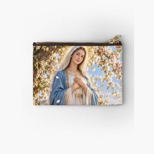 Item preview, Virgin Mary Spring Blossom Catholic Christian Gift designed and sold by LTcatholics.