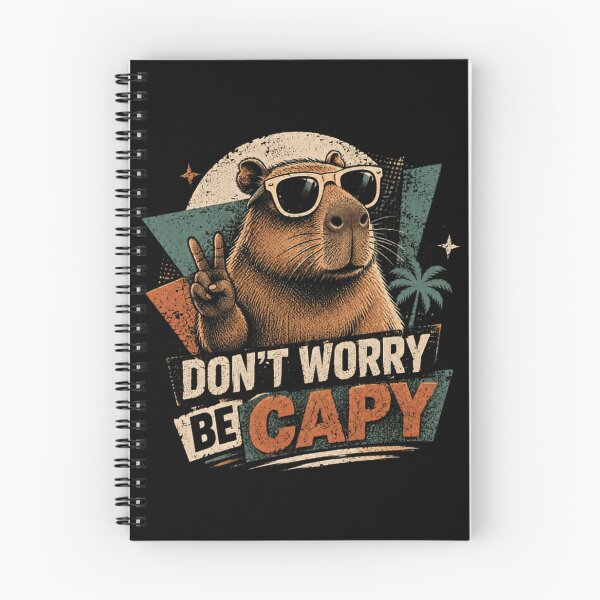 Item preview, Don't Worry Be Capy Capybara Lover Animal Fan Wildlife designed and sold by JonesFlora2025.