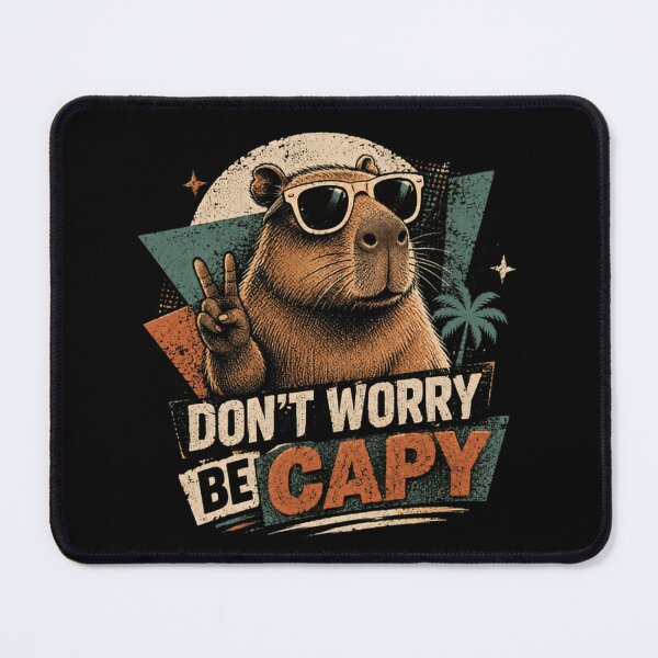 Item preview, Don't Worry Be Capy Capybara Lover Animal Fan Wildlife designed and sold by JonesFlora2025.