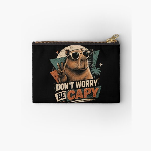 Item preview, Don't Worry Be Capy Capybara Lover Animal Fan Wildlife designed and sold by JonesFlora2025.
