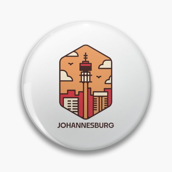 Item preview, Johannesburg South Africa City Travel Tourist Landmark designed and sold by Star3NowForMe.