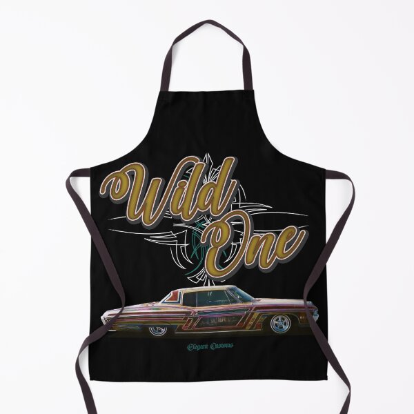 Artikelvorschau, 1968er Impala Wild One mit Text – Lowrider, Kustom, Hot Rod, Muscle Car entworfen und verkauft von Elegant Customs.