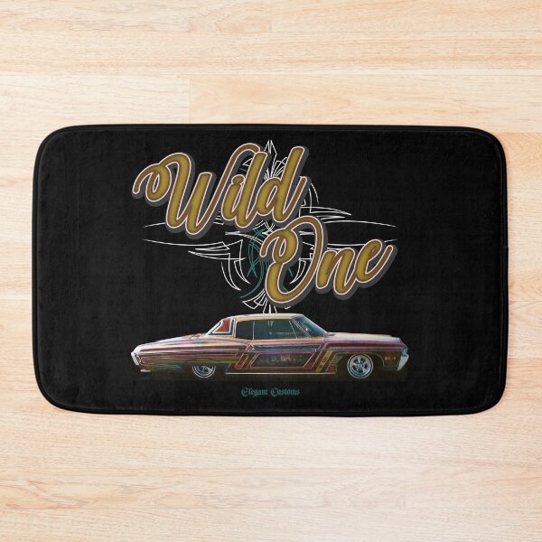 Item preview, 1968 Impala Wild One with text - Lowrider, Kustom, Hot Rod, Muscle Car designed and sold by Elegant Customs.