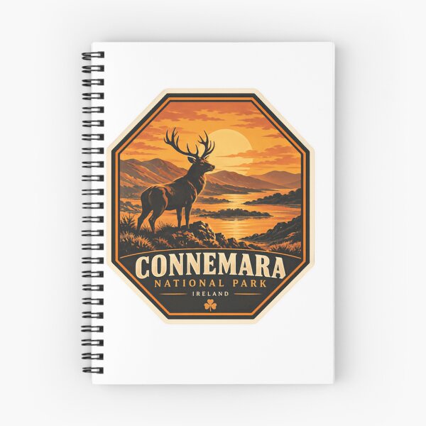 Item preview, Connemara National Park Ireland Travel Souvenir Deer Wildlife Landscape designed and sold by Simsimah26Parks.