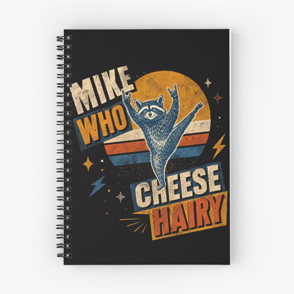 Item preview, Mike Who Cheese Hairy Raccoon Rock And Roll Humorous Animal Lover designed and sold by RetroMini2026.