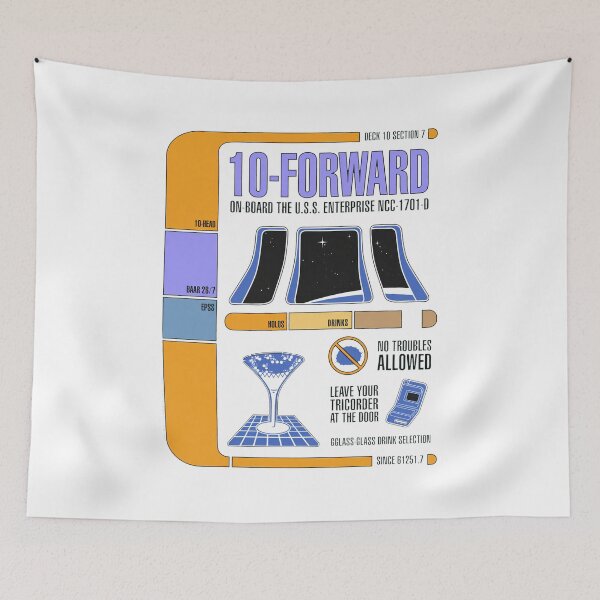 Item preview, Ten Forward Starship Lounge Guide designed and sold by ERNESAFFON.
