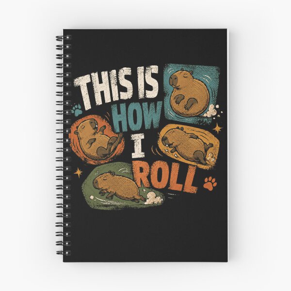 Item preview, This Is How I Roll Capybara Animal Lover designed and sold by JonesFlora2025.