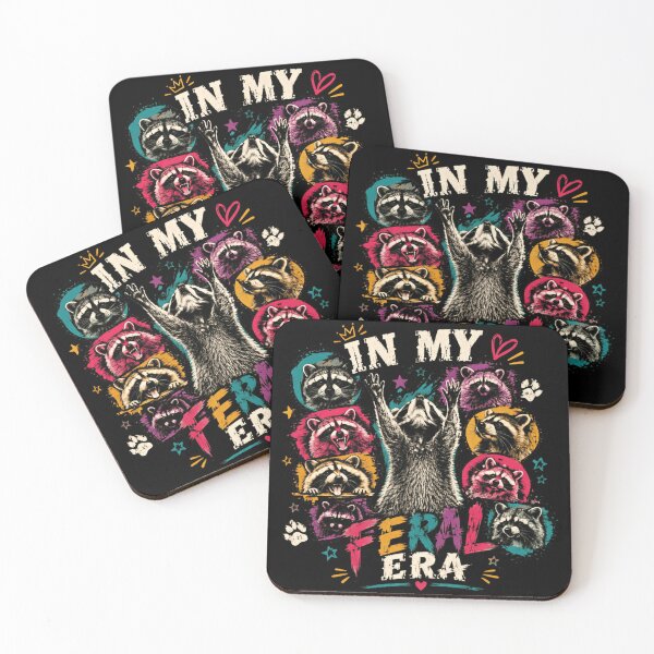 Item preview, In My Feral Era Raccoon Wildlife Animal Lover designed and sold by JonesFlora2025.