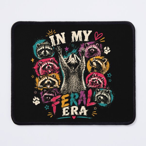 Item preview, In My Feral Era Raccoon Wildlife Animal Lover designed and sold by JonesFlora2025.