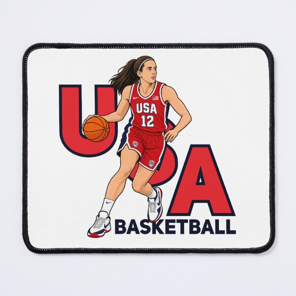 Item preview, USA Woman Basketball Caitlin Clark designed and sold by MVP-ArtStudio.