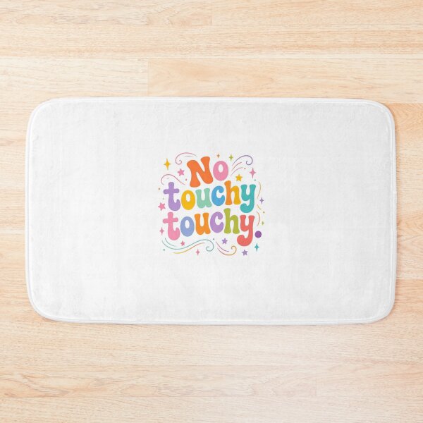 Item preview, No Touchy Touchy Funny Boundaries Introvert Saying designed and sold by SkeletonsDanger.