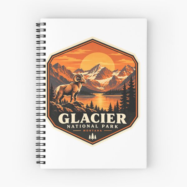 Item preview, Glacier National Park Montana Bighorn Sheep National Park Visitor Travel Souvenir designed and sold by Simsimah26Parks.