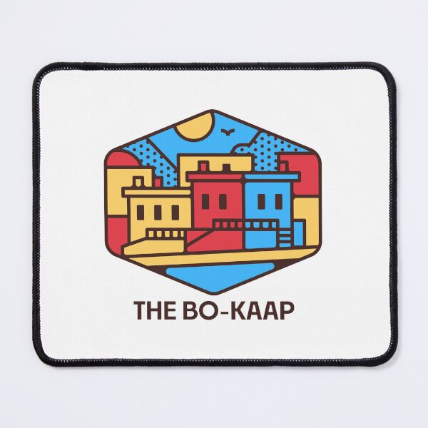 Item preview, The Bo-Kaap Cape Town South Africa Travel Landmark designed and sold by Star3NowForMe.