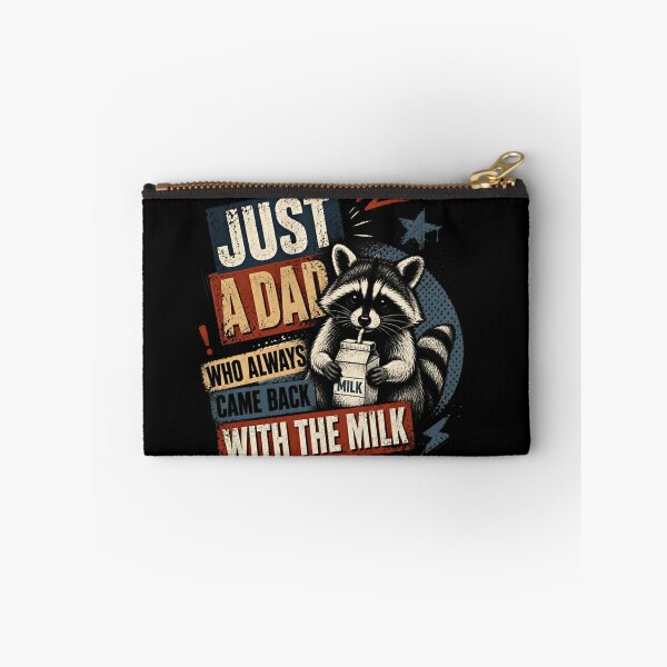 Item preview, Just A Dad Who Always Came Back With The Milk Fatherhood Humor Gift designed and sold by RetroMini2026.
