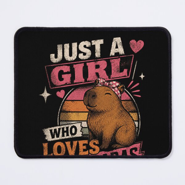 Item preview, Just A Girl Who Loves Capybaras Capybara Lover Women designed and sold by JonesFlora2025.