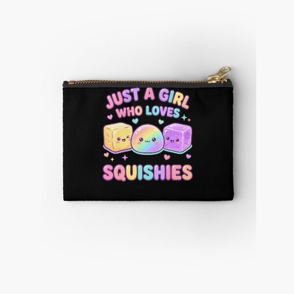 Item preview, Just A Girl Who Loves Squishies Funny Kawaii Girls designed and sold by OddityVault.