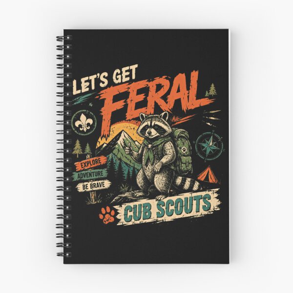 Item preview, Let's Get Feral Cub Scouts Camping Adventure designed and sold by JonesFlora2025.
