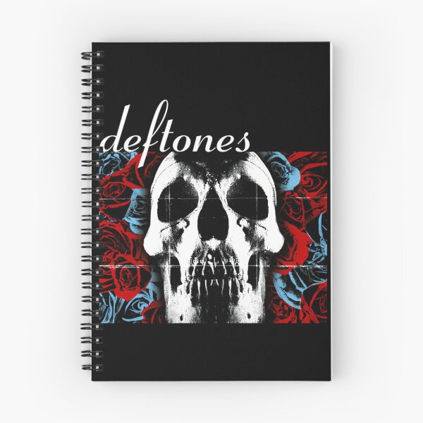 Item preview, Deftones Alternative Rock Skull And Red Roses Floral Music designed and sold by RichardMesnard.