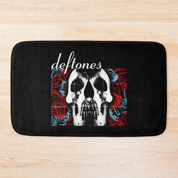 Item preview, Deftones Alternative Rock Skull And Red Roses Floral Music designed and sold by RichardMesnard.