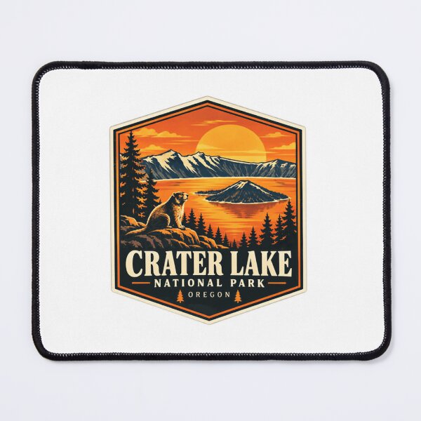 Item preview, Crater Lake National Park Oregon Travel Souvenir Outdoor Explorer designed and sold by Simsimah26Parks.