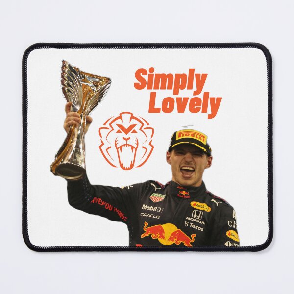 Item preview, Max Verstappen with Trophy - Simply Lovely designed and sold by F1Swiftie316.