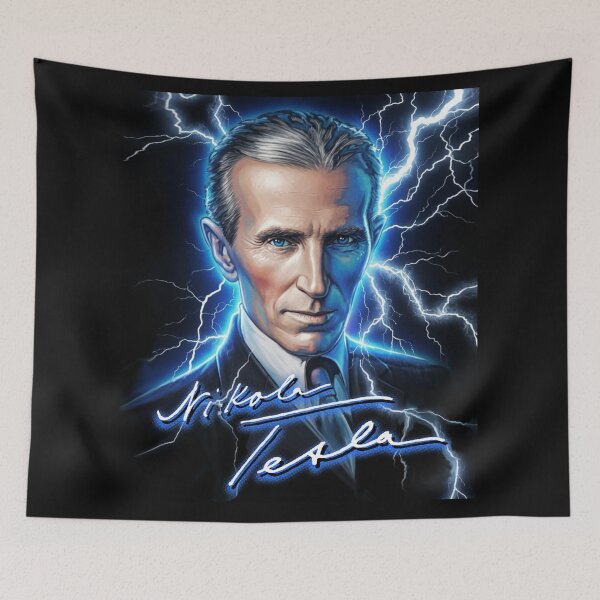 Item preview, TESLA - Master Of Lightning designed and sold by zrofux.