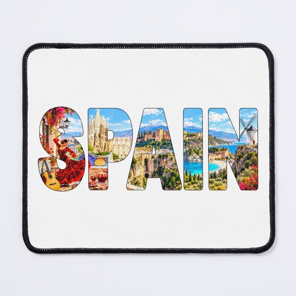 Item preview, SPAIN - Tourist Highlights Souvenir Sticker Shirt Sagrada Familia designed and sold by Adam Gormley.