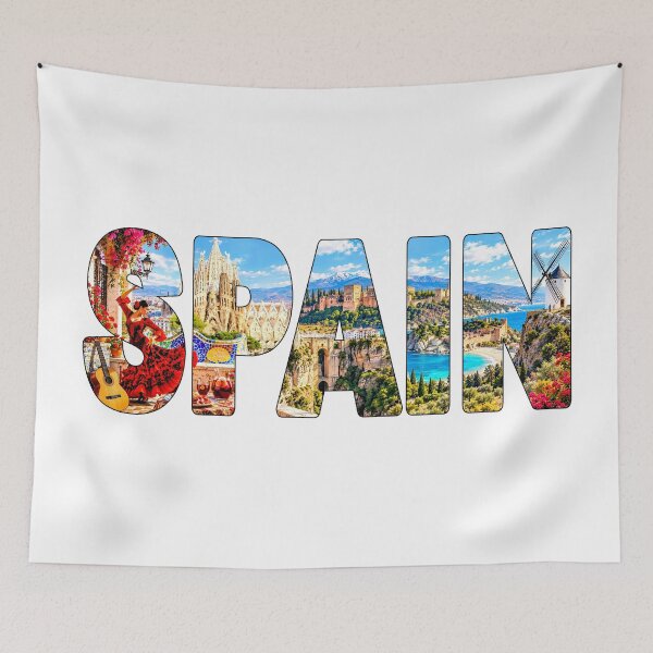 Item preview, SPAIN - Tourist Highlights Souvenir Sticker Shirt Sagrada Familia  designed and sold by Adam Gormley.