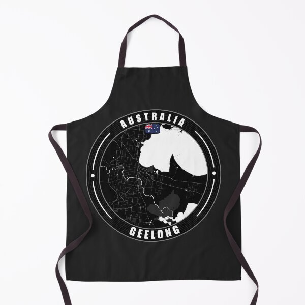 Item preview, Geelong Australia City Map  designed and sold by Thistle-TShop.