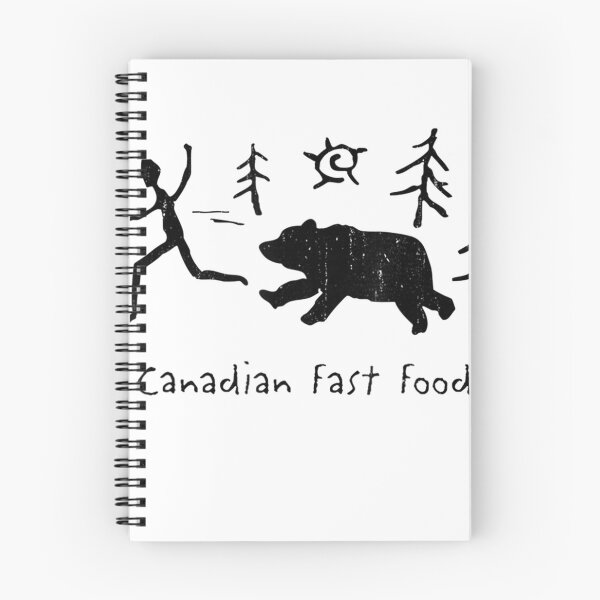 Item preview, Canadian Fast Food Funny Bear Funny Cool Animal Present T-Shirt designed and sold by KTY-NUSS.