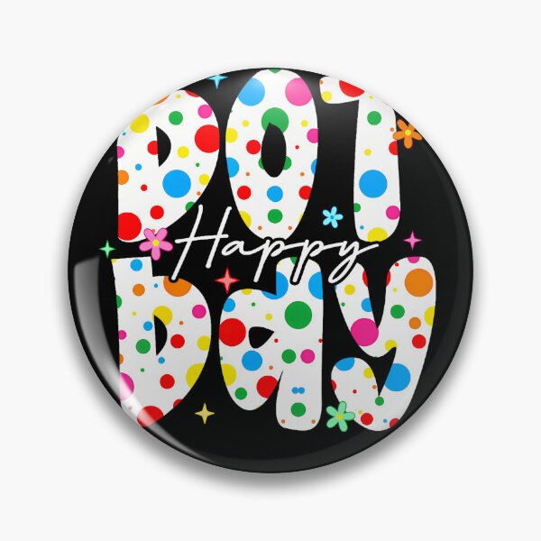 Item preview, Happy Dot Day Colorful Polka Dot Girl Teen Kids Teacher designed and sold by Glitch-Critters.
