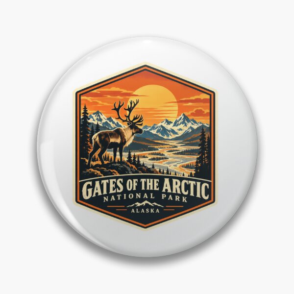 Item preview, Gates Of The Arctic National Park Alaska Caribou Nature Lover Travel Souvenir designed and sold by Simsimah26Parks.