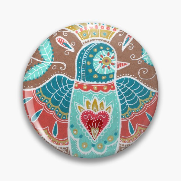 Item preview, Ornate Spirit Bird with Heart designed and sold by Fani*.