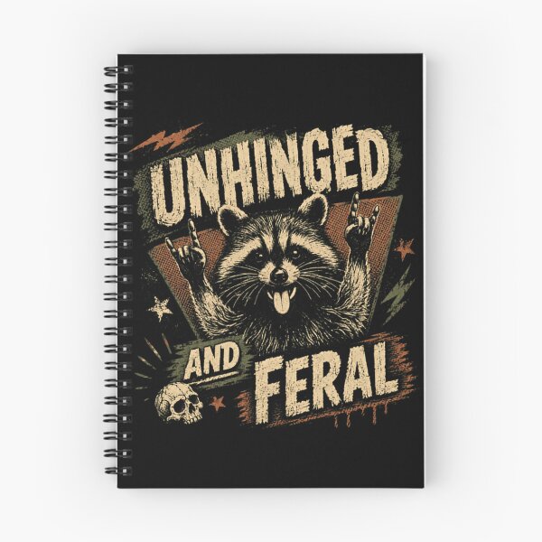 Item preview, Unhinged And Feral Raccoon Wild Animal Lover designed and sold by RetroMini2026.