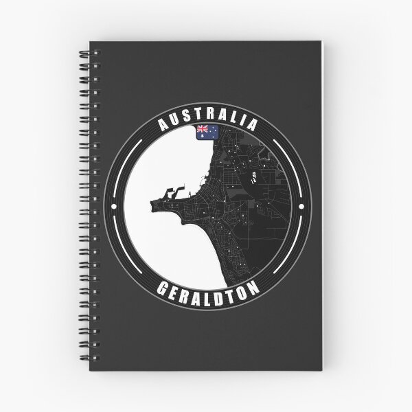 Item preview, Geraldton Australia City Map  designed and sold by Thistle-TShop.